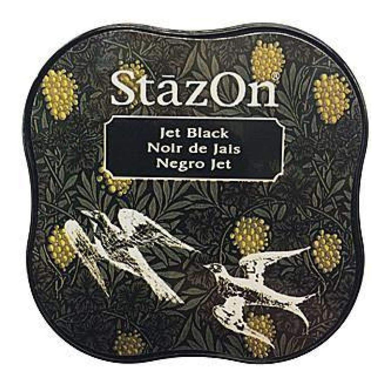 Tsukineko - Stazon Midi Ink Pad - Jet Black