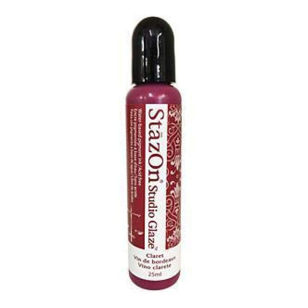 Tsukineko - Stazon Studio Glaze 2Oz -  Claret