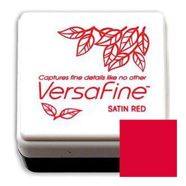 Tsukineko  - Versafine Pigment Small Ink Pad - Satin Red