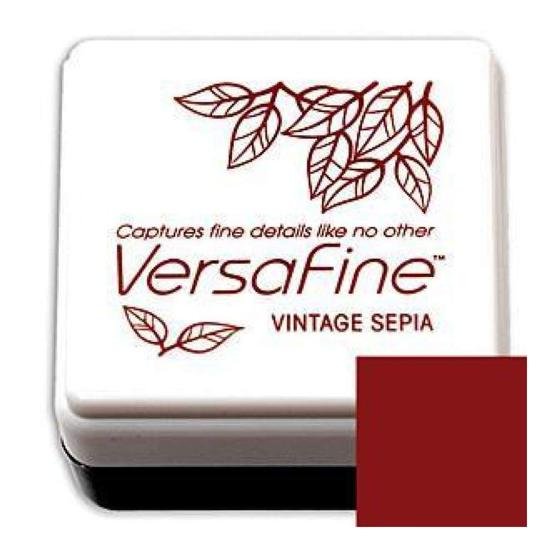 Tsukineko  - Versafine Pigment Small Ink Pad - Vintage Sepia
