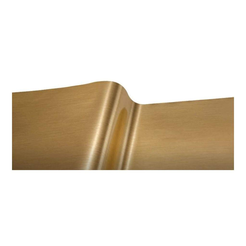 Universal Crafts Adhesive Vinyl Roll - Brushed gold Foil - 30.5cm x 1.85m