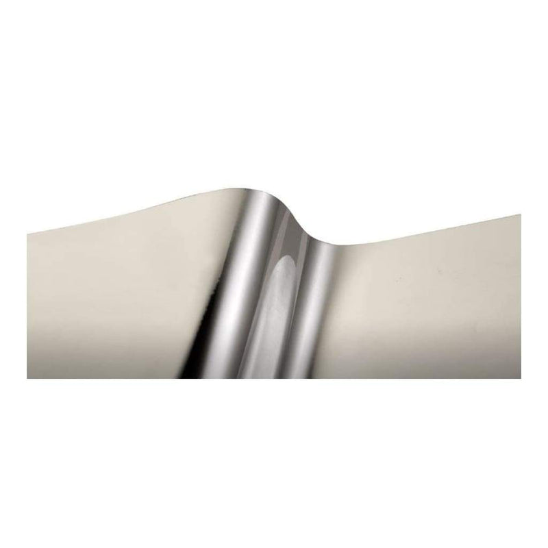 Universal Crafts Adhesive Vinyl Roll - Brushed silver Foil - 30.5cm x 1.85m