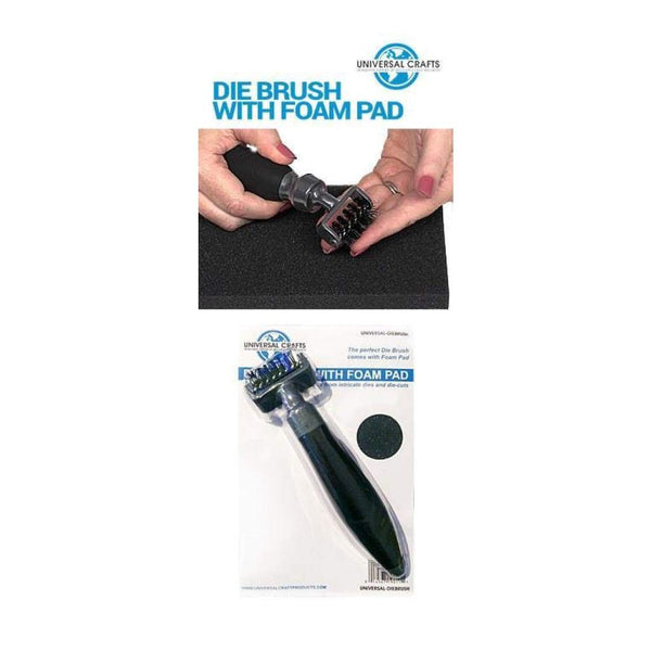Universal Crafts - Die Brush And Foam Pad