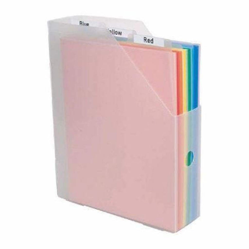 Universal Crafts - Plastic Storage Folder With Dividers.
