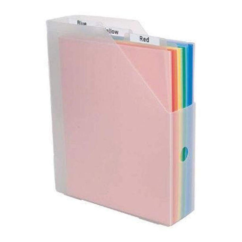 Universal Crafts - Plastic Storage Folder With Dividers.