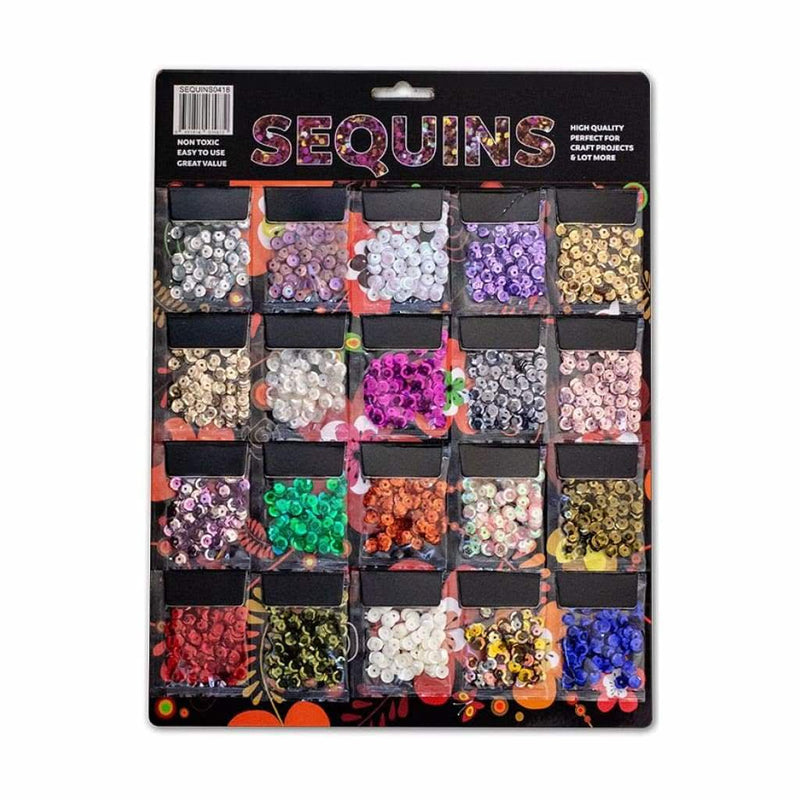 Universal Crafts - Sequins Card - 20/pkg – CraftOnline