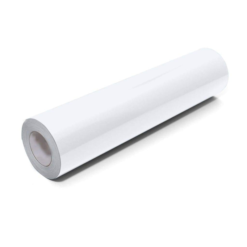 Universal Crafts - White vinyl glossy - bulk -  Size - 30.5cm x 22.9m