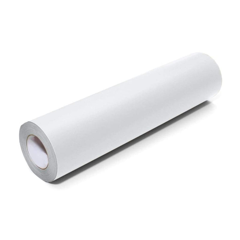 Universal Crafts - White vinyl matte - bulk -  Size - 30.5cm x 22.9m