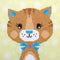 Vervaco Diamond Art Beginner Kit with Frame 8.5in X 8.5in - Little Cat*