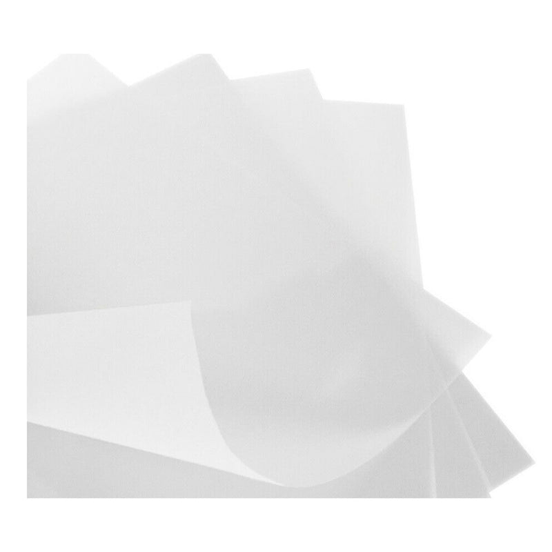 Poppy Crafts White Translucent 12"x 12" Vellum Paper - 5 Pack