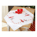 Vervaco Tablecloth Stamped Cross Stitch Kit 32 inch X32 inch Christmas Elves