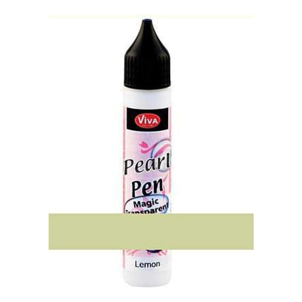 Viva Decor Pearl Pen Magic 25Ml Lemon
