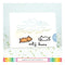 Waffle Flower Crafts Clear Stamp 5inchX7inch - Salty Kisses*