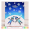 Waffle Flower Crafts Clear Stamps 4 inch X6 inch Deck The Halls*
