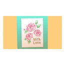 Waffle Flower Crafts Clear Stamps 4 inch X6 inch Stitched Roses*