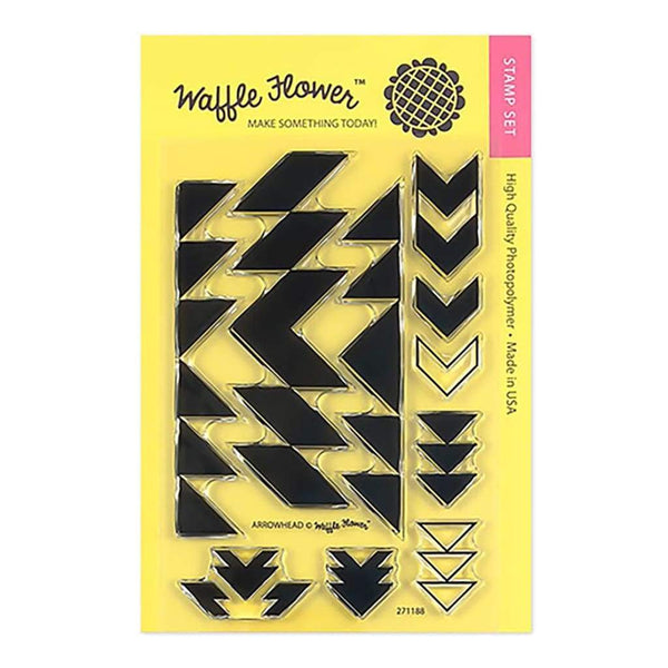 Waffle Flower Crafts Clear Stamps 4inch X6inch Arrowhead