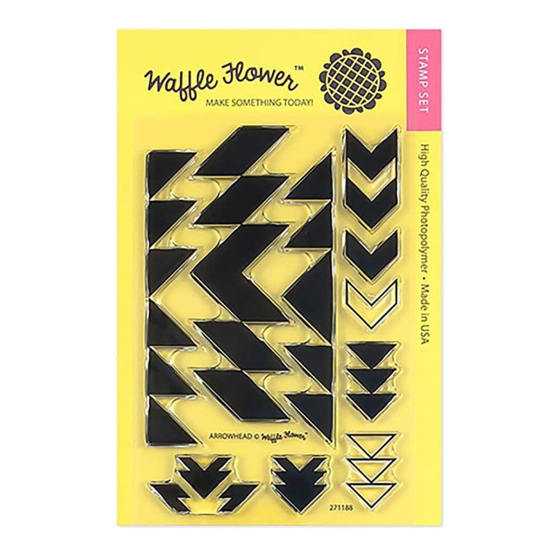 Waffle Flower Crafts Clear Stamps 4inch X6inch Arrowhead