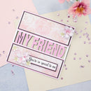 Crafter's Companion Gemini Clear Stamps & Die - My Friend*