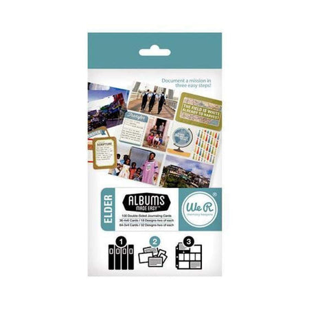 We R Memory Keepers - Albums Made Easy - Journaling Cards - Missionary Elder