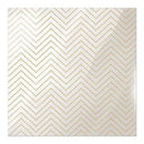 We R Memory Keepers - Clearly Posh Acetate Sheets 12Inch X12inch  - Chevron Dot  With Gold Foil