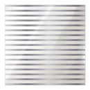 We R Memory Keepers - Clearly Posh Acetate Sheets 12Inch X12inch  - Stripe  With Silver Foil