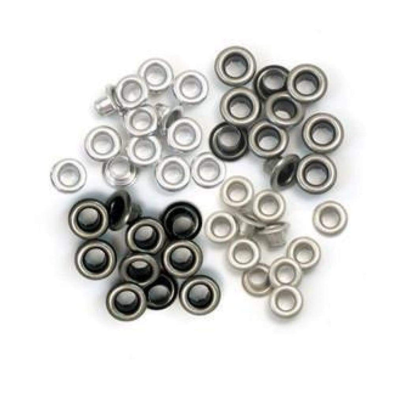We R Memory Keepers Eyelets - Cool Metal 60 Pack - 1/3 inch