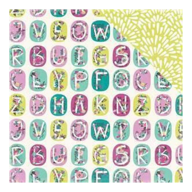 We R Memory Keepers  Hello Darling Double-Sided Cardstock 12In. X12in.  Greetings