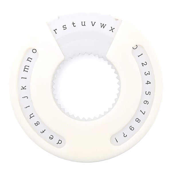 We R Memory Keepers LabelIT Font Wheel Serif Small