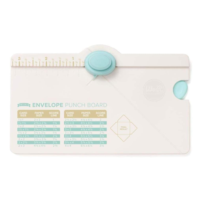 We R Memory Keepers Mini Envelope Punch Board