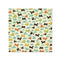 Wer Memory Keepers - Out & About - Up Up & Away 12X12 Flocked Paper (Pack Of 5)