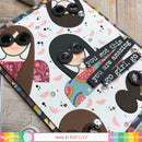 Waffle Flower Crafts Clear Stamps 4 inch X6 inch - Go Girl*