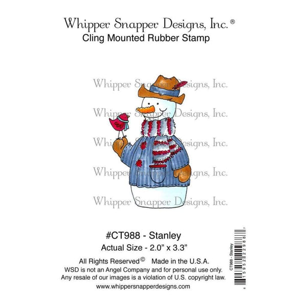Whipper Snapper Cling Stamp 4 inch X6 inch Stanley