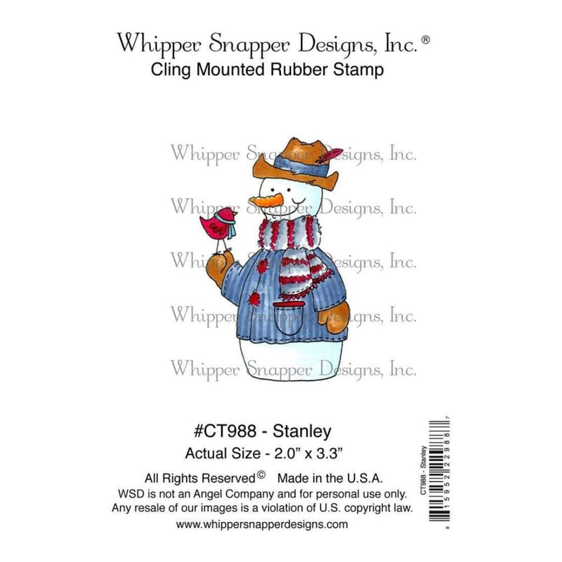Whipper Snapper Cling Stamp 4 inch X6 inch Stanley