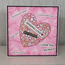 Woodware Clear Stamp 4"x 6" Singles - Bubble Heart*