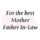 Woodware Clear Stamps 2.5 Inch X1.75 Inch  Sheet Mother/Father In-Law