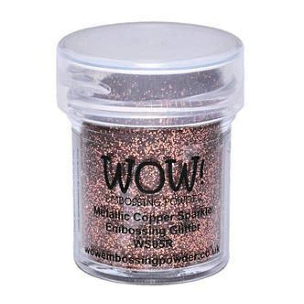 Wow! Embossing Powder 15Ml Metallic Copper Sparkle