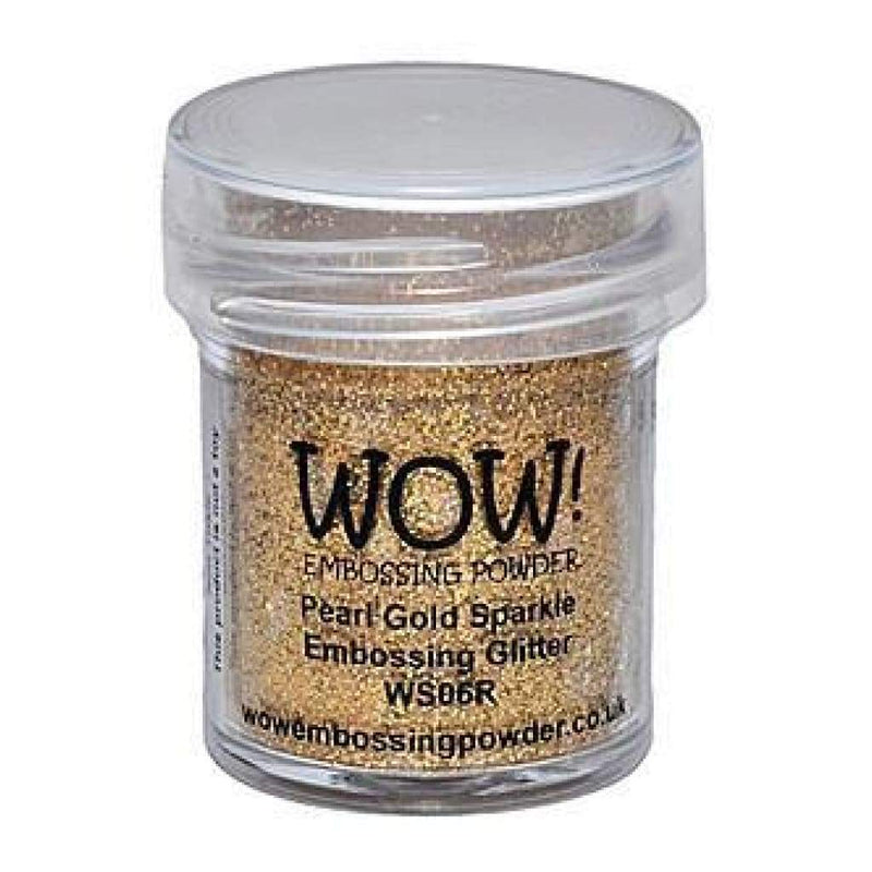 Wow! Embossing Powder 15Ml Pearl Gold Sparkle
