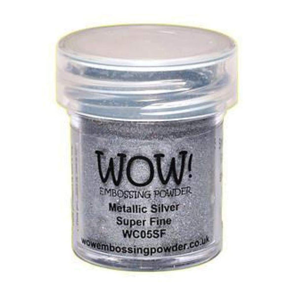 Wow  Embossing Powder - Metallic Silver - Super Fine