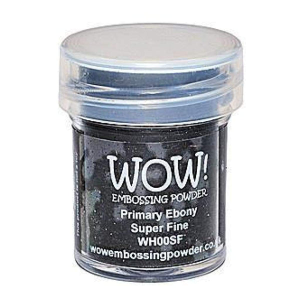 Wow  Embossing Powder - Primary Ebony - Super Fine