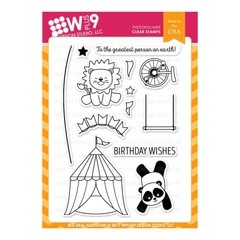 WPLUS9 - Stamp set - Big Deal Additions