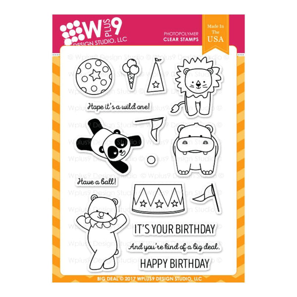 WPLUS9 - Stamp set - You're A Big Deal