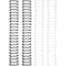 Cinch Wires 1 inch 4 pack Black & White