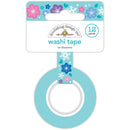 Doodlebug Washi Tape 15mmX12yd - Ice Blossoms, Winter Wonderland