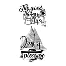 Stamperia Cling Stamps - Sailing Ship By Johanna Rivero^