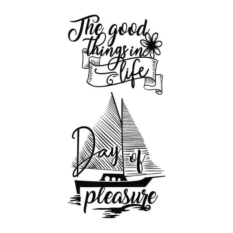 Stamperia Cling Stamps - Sailing Ship By Johanna Rivero^