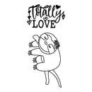 Stamperia Cling Stamps - Totally Love By Johanna Rivero