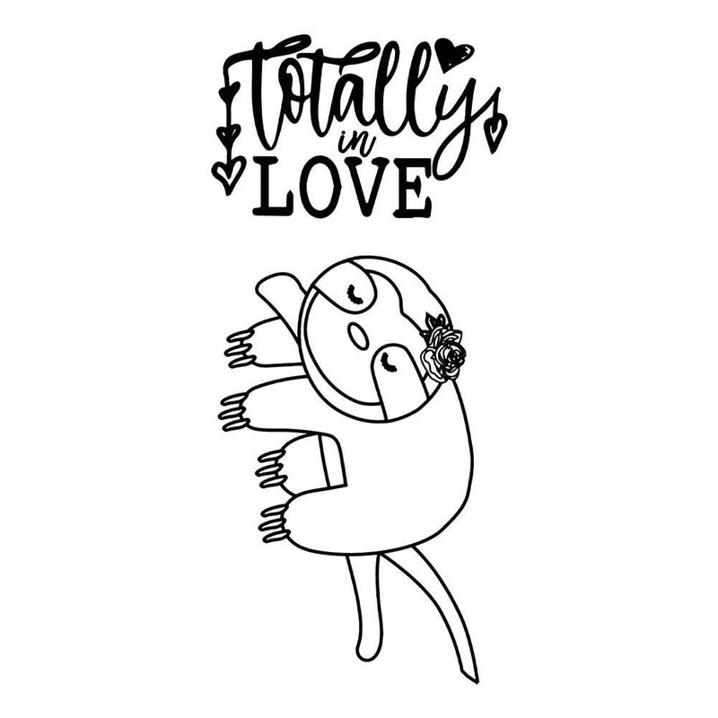 Stamperia Cling Stamps - Totally Love By Johanna Rivero