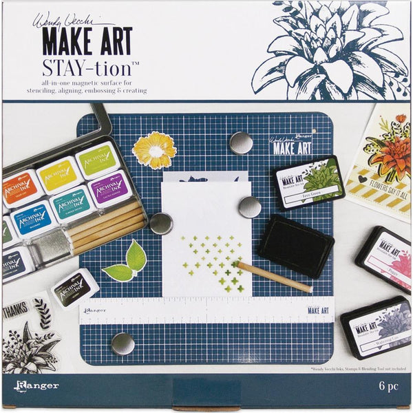 Wendy Vecchi MAKE ART Stay-tion All-In-One Magnetic Surface