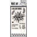 Wendy Vecchi Make Art - Stamp, Die & Stencil Set - A Million Thanks