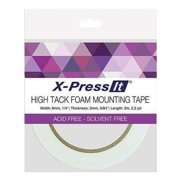 X-Press It Double Sided Foam Tape - 1/4 Inch